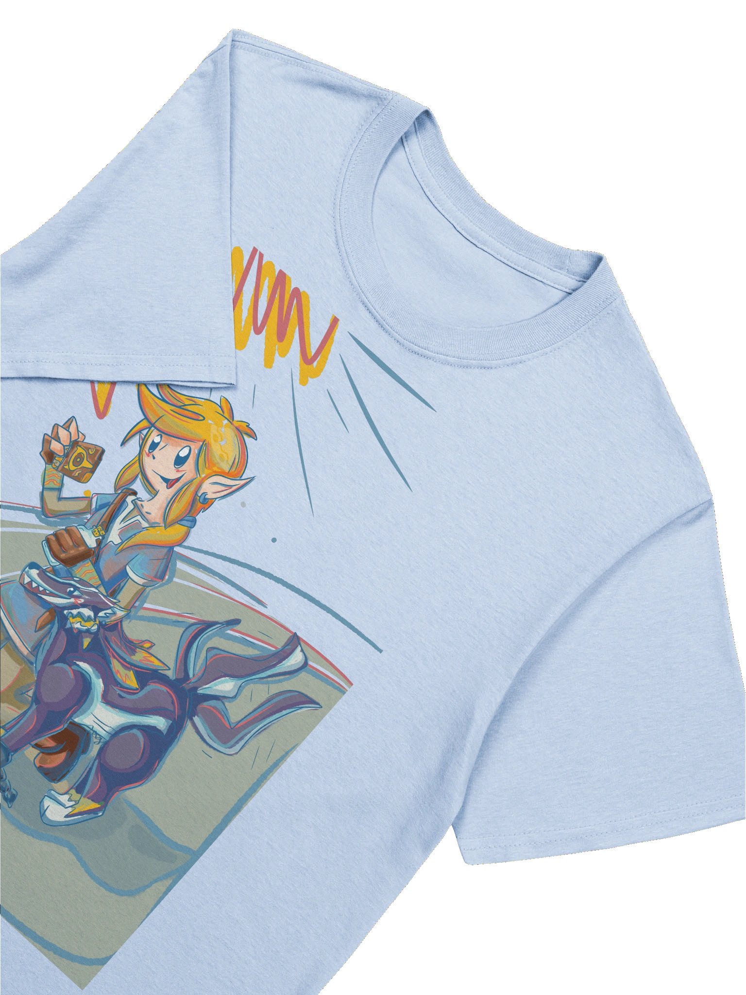 Wolf Companion Scribble T-Shirt product image (7)