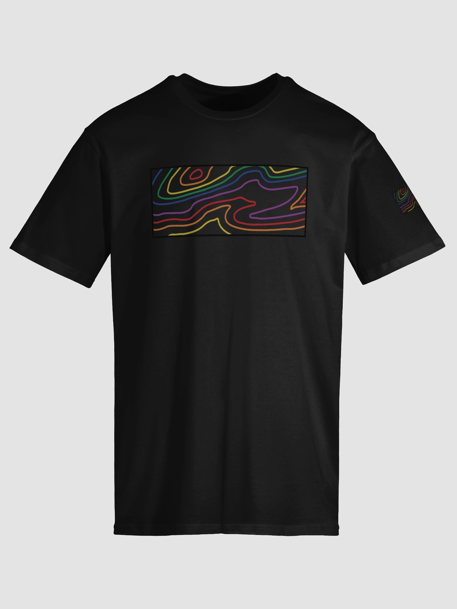 Topographic Pride shirt product image (3)