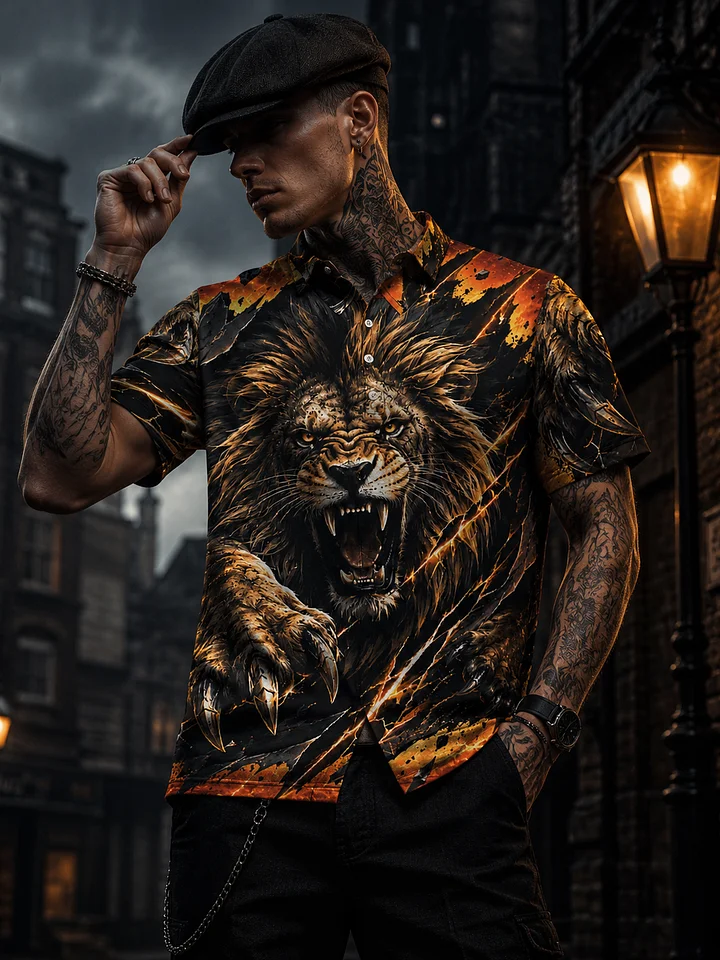 Lion’s Wrath Action Polo product image (1)