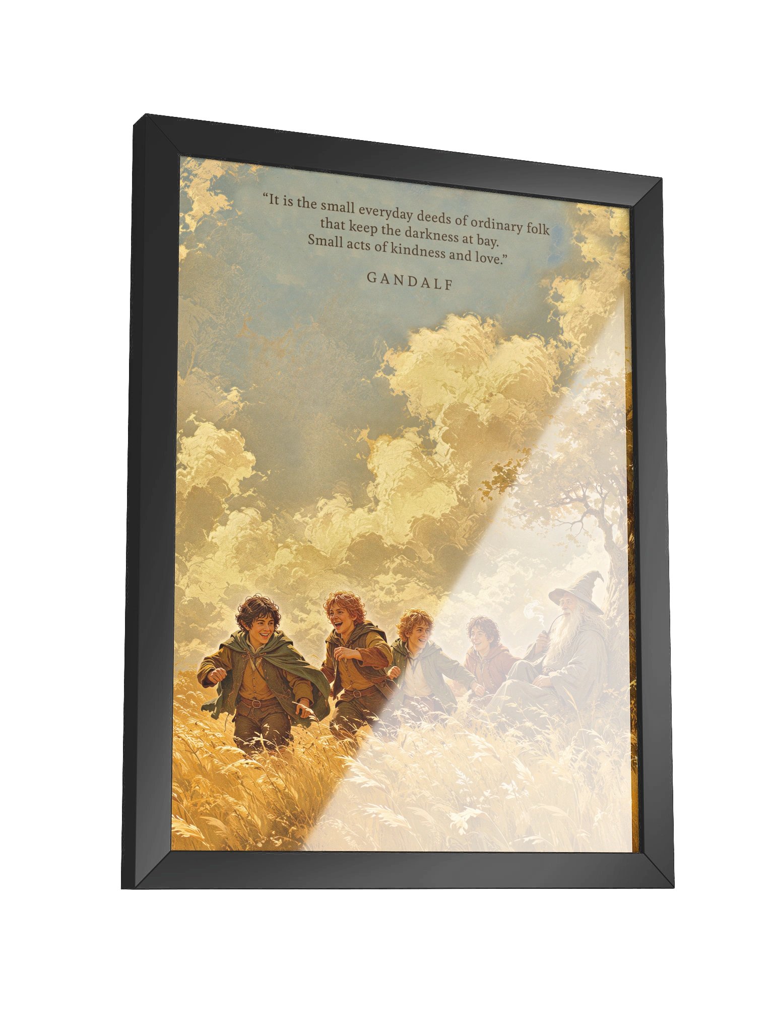 Gentle Hearts Beyond the Shadow's Reach — Museum Framed Edition product image (3)