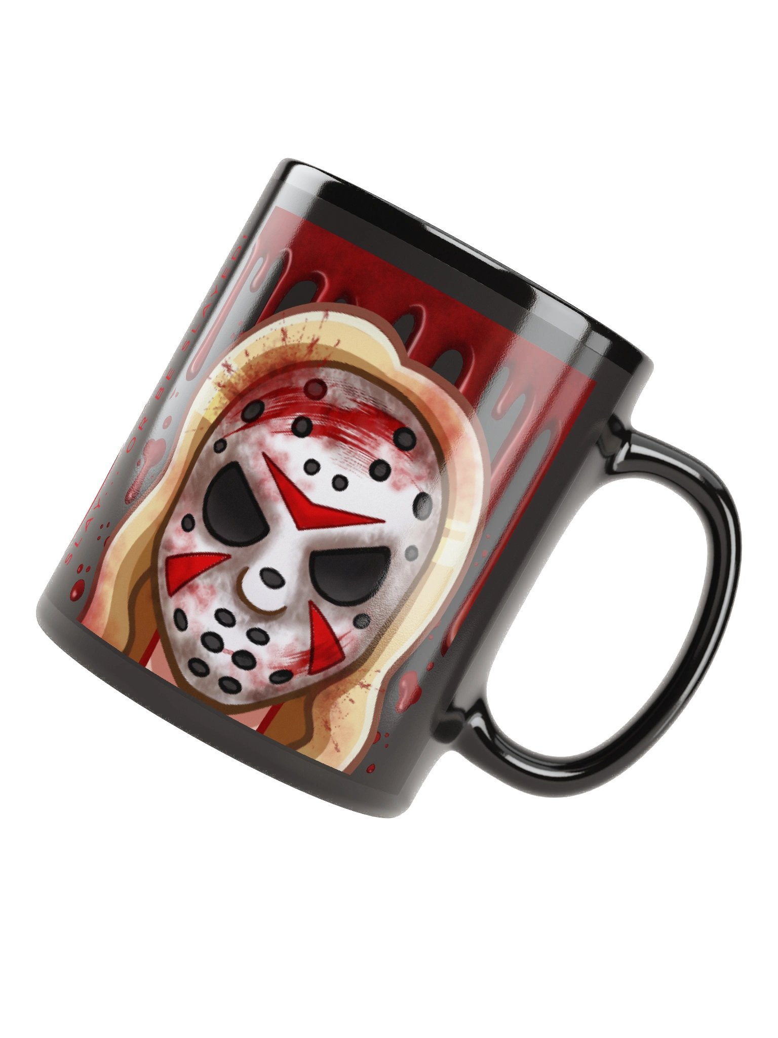 Slayson Black Glossy Mug product image (4)