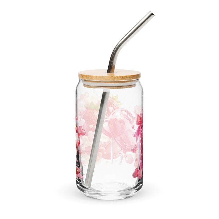 Valentine Sweetheart Glass Can product image (2)