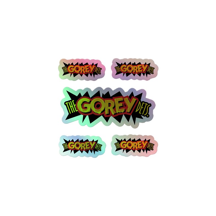 Challenger Approaching - Kiss-Cut Holographic Sticker Sheet product image (1)
