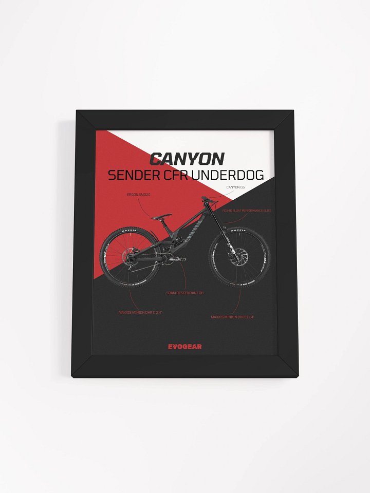 Canyon Sender CFR 29 Underdog 2024 frame product image (4)