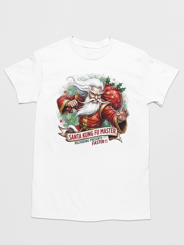 Kung Fu Santa Modern Softstyle Tee product image (1)