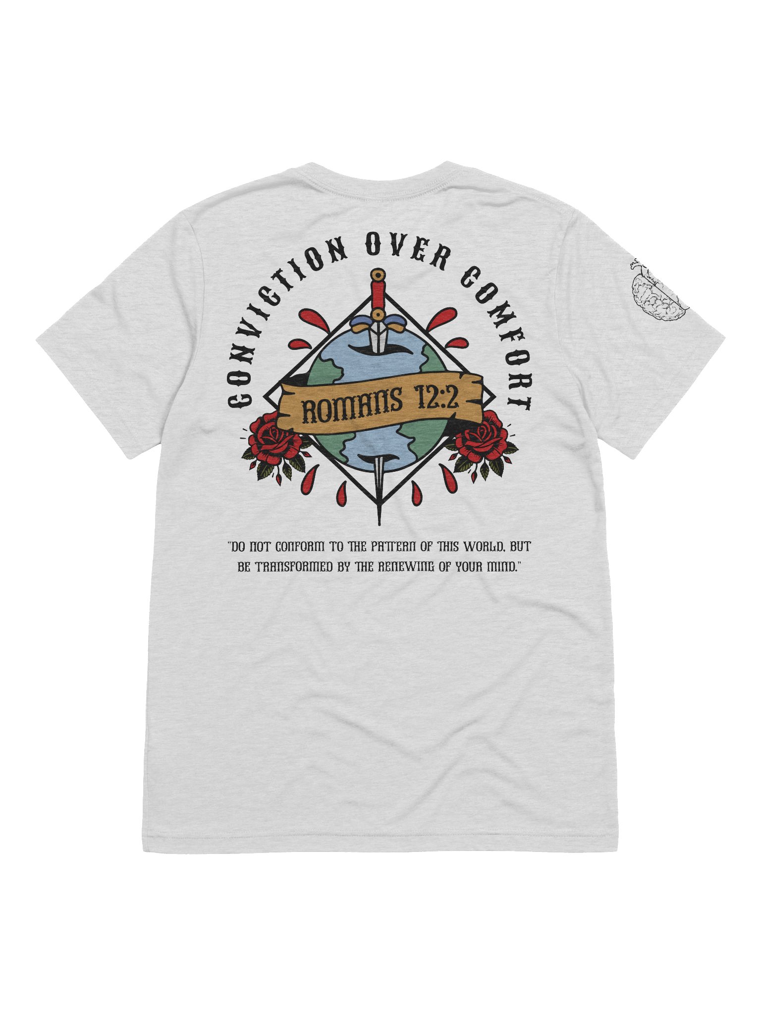 Conviction Over Comfort Athletic T-Shirt product image (6)