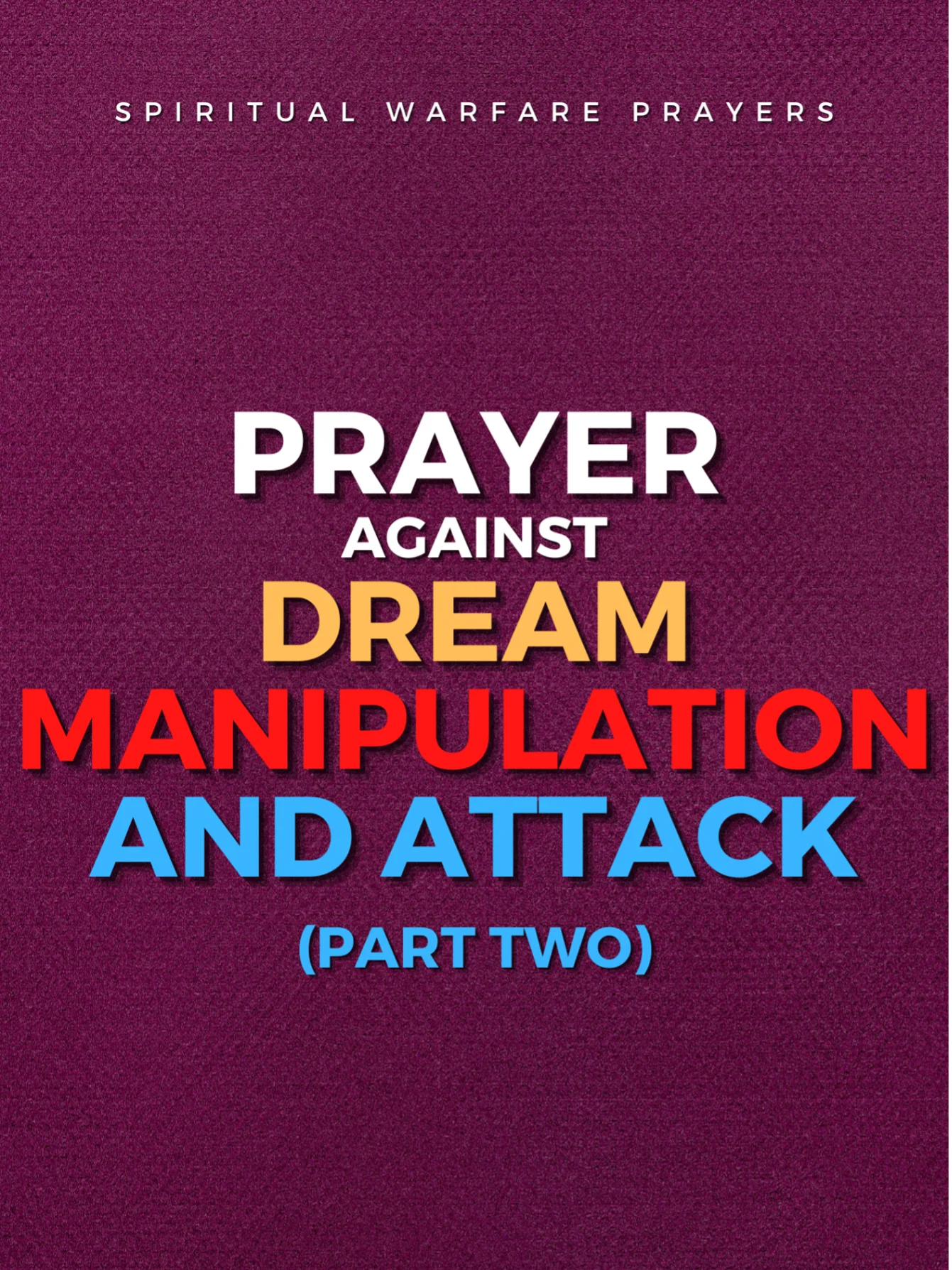 Prayer Against Dream Manipulation Part 2 product image (1)