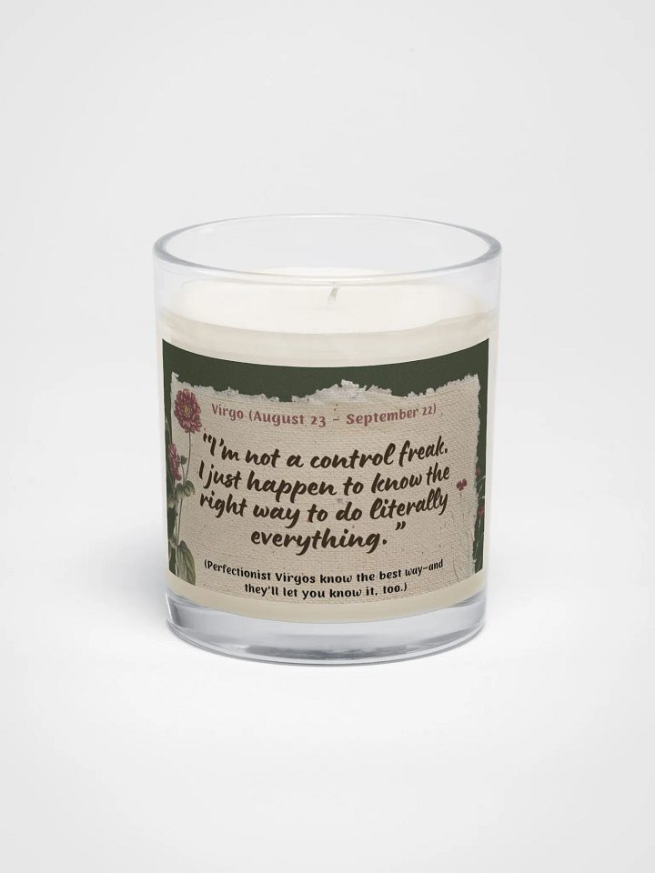 Virgo - Zodiac Candles product image (1)