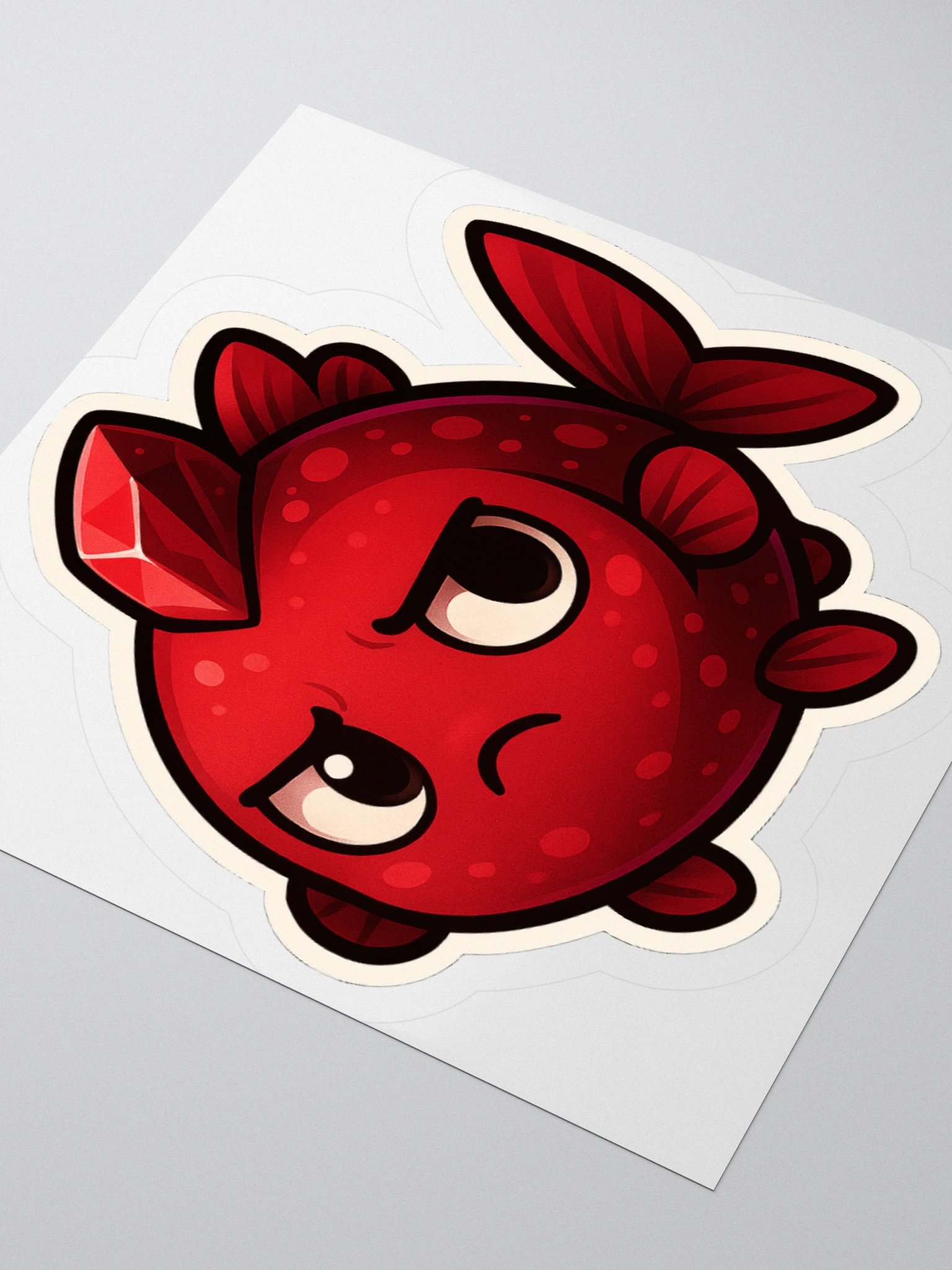 Ruby (July) Fish Sticker product image (5)