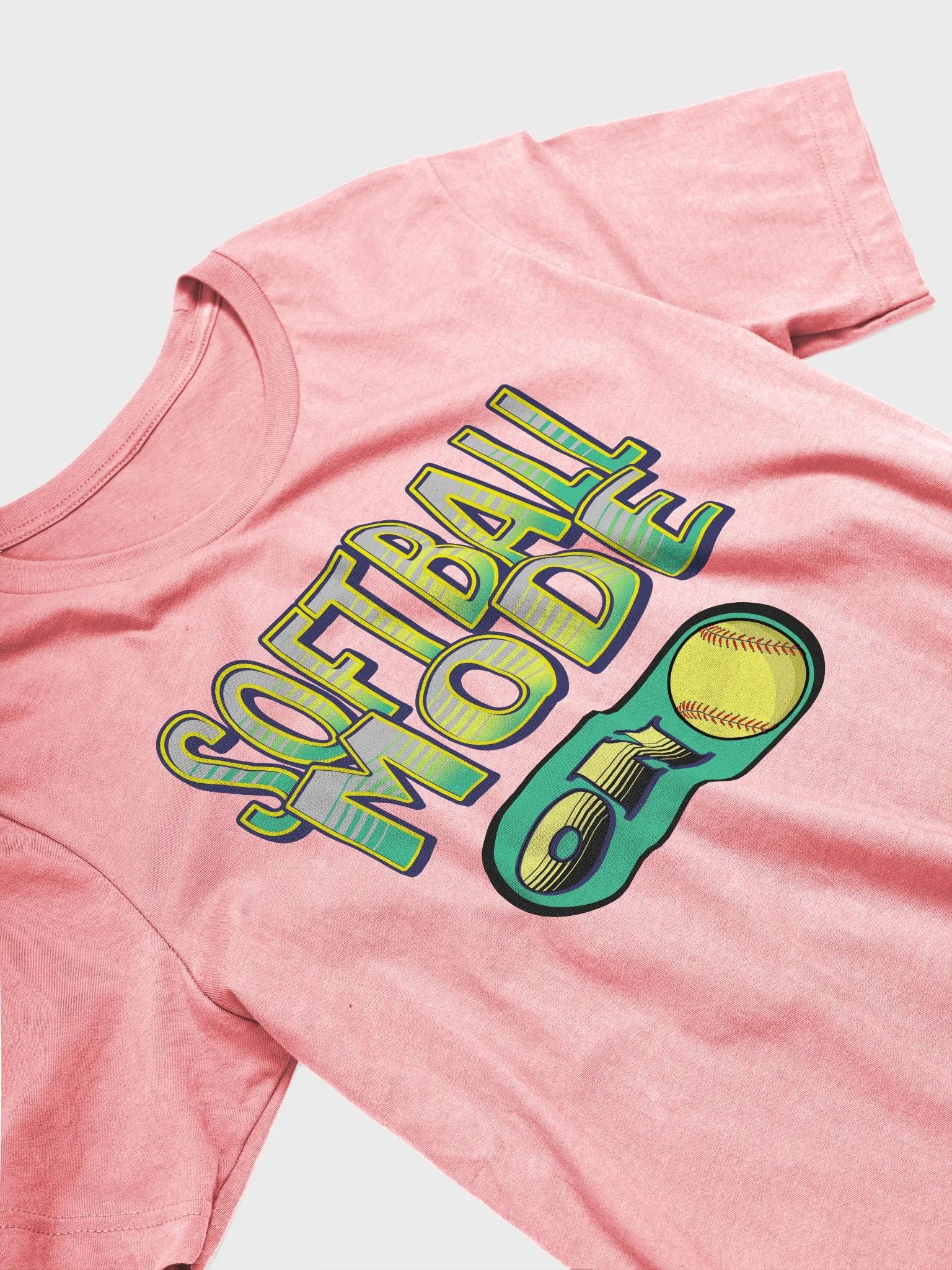 Softball Mode On Graphic Tee product image (2)