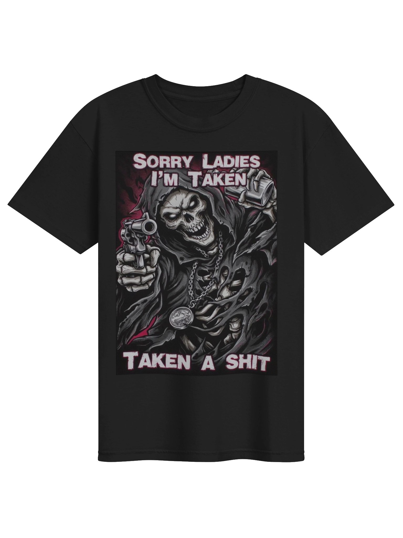 Sorry Ladies I'm Taken Funny T-Shirt product image (1)