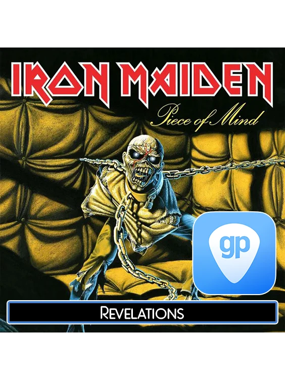 Revelations | PDF Tab + Guitar Pro | Iron Maiden product image (1)