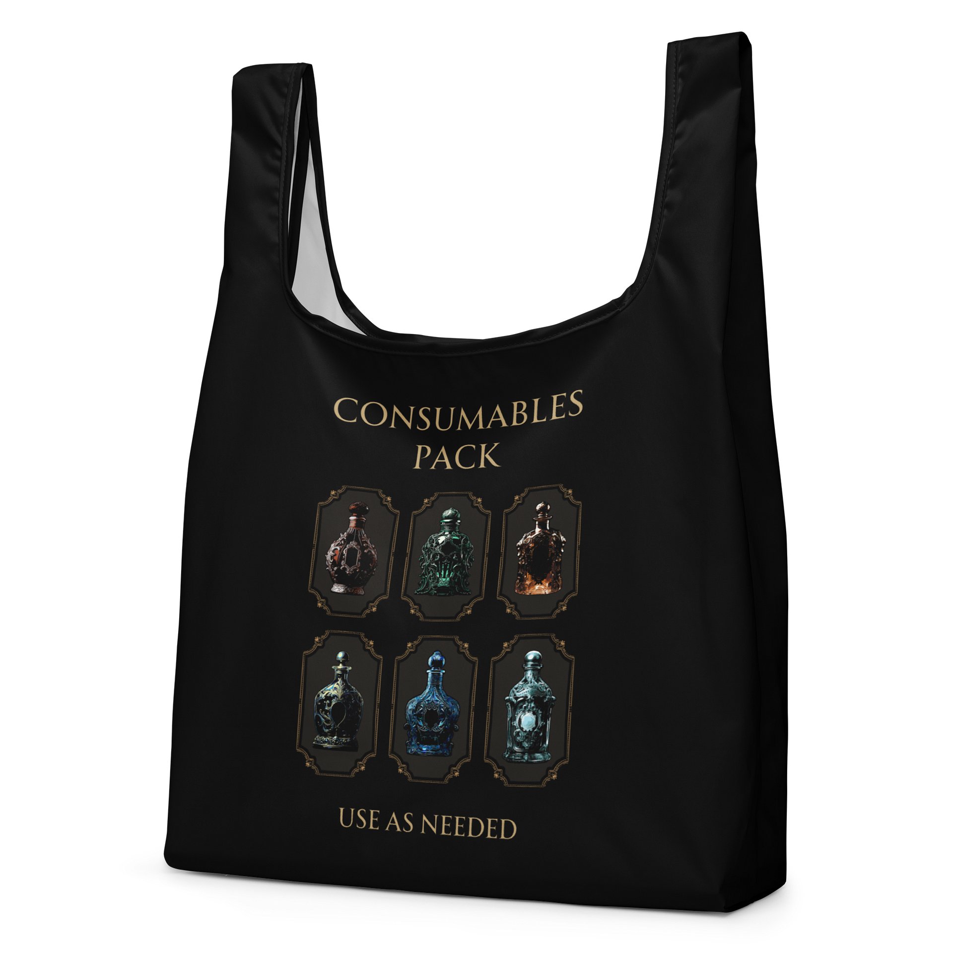 Consumables Pack Shopping Bag | Chronic Illness Essentials & Gamer Tote product image (2)