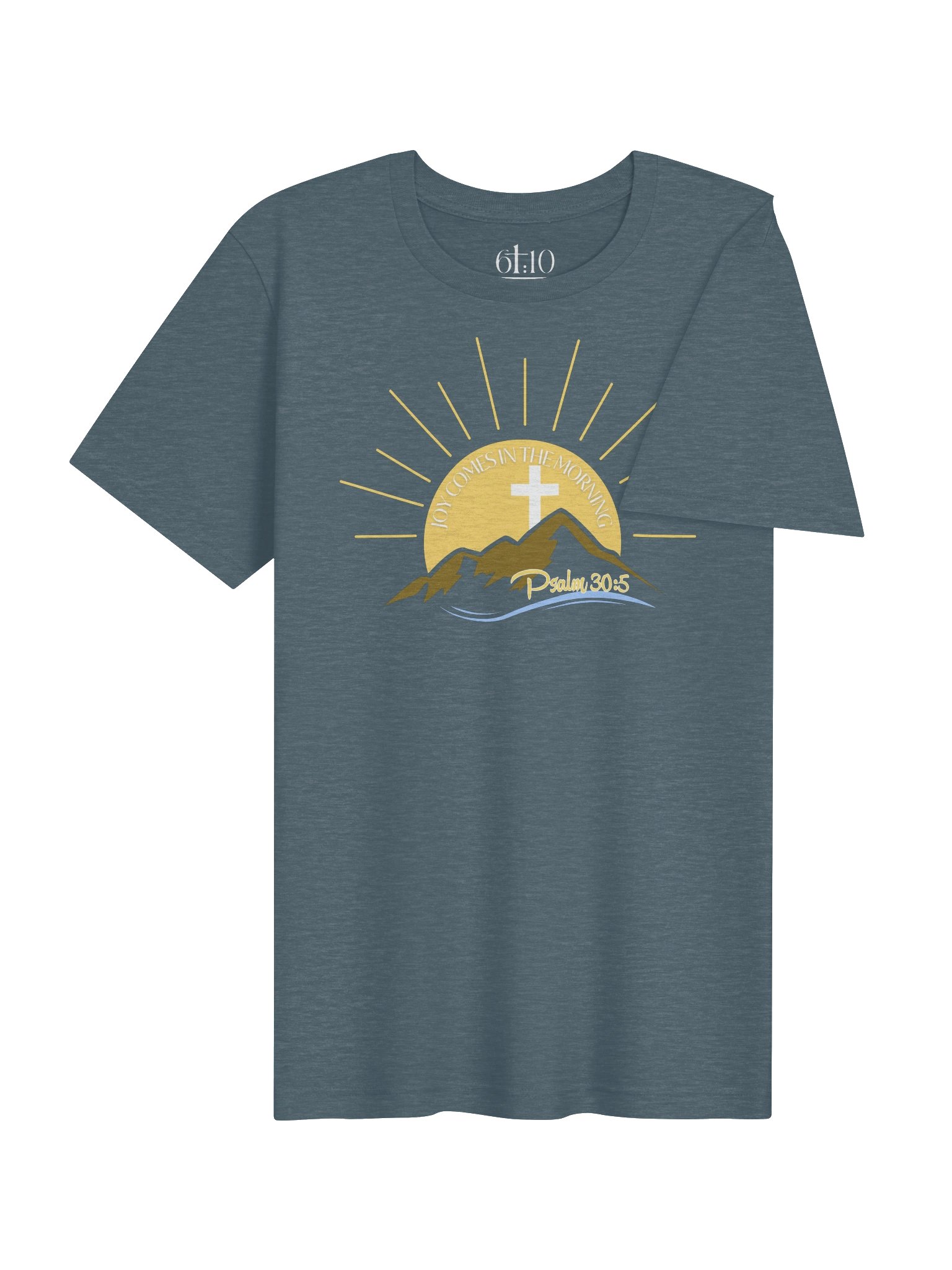 Joy Comes in the Morning Christian Tee product image (37)