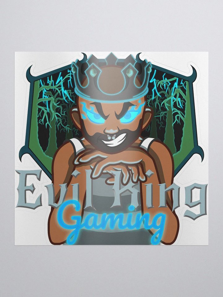 Evil King Logo Sticker product image (1)