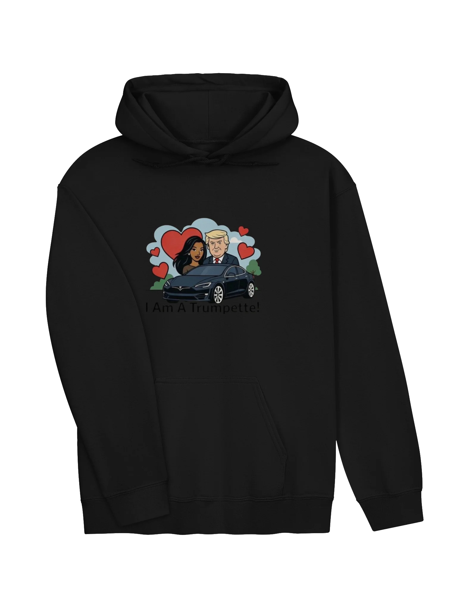 I Am A Trumpette! Tesla Love Hoodie product image (19)