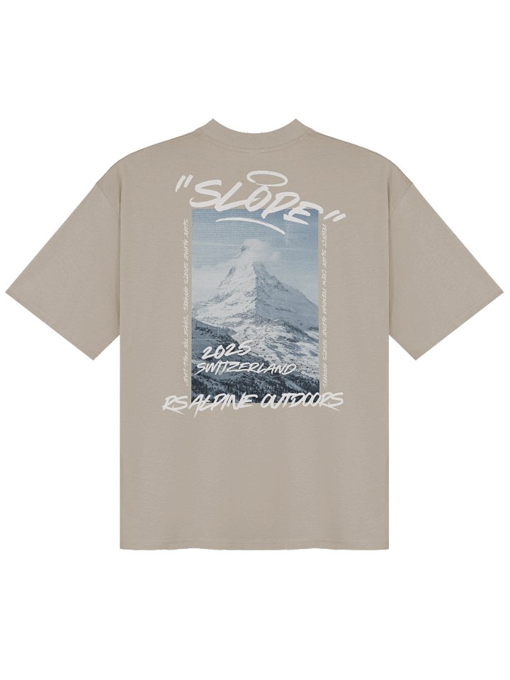 SLOPE - Chase the Fall Line Oversize T-Shirt product image (2)