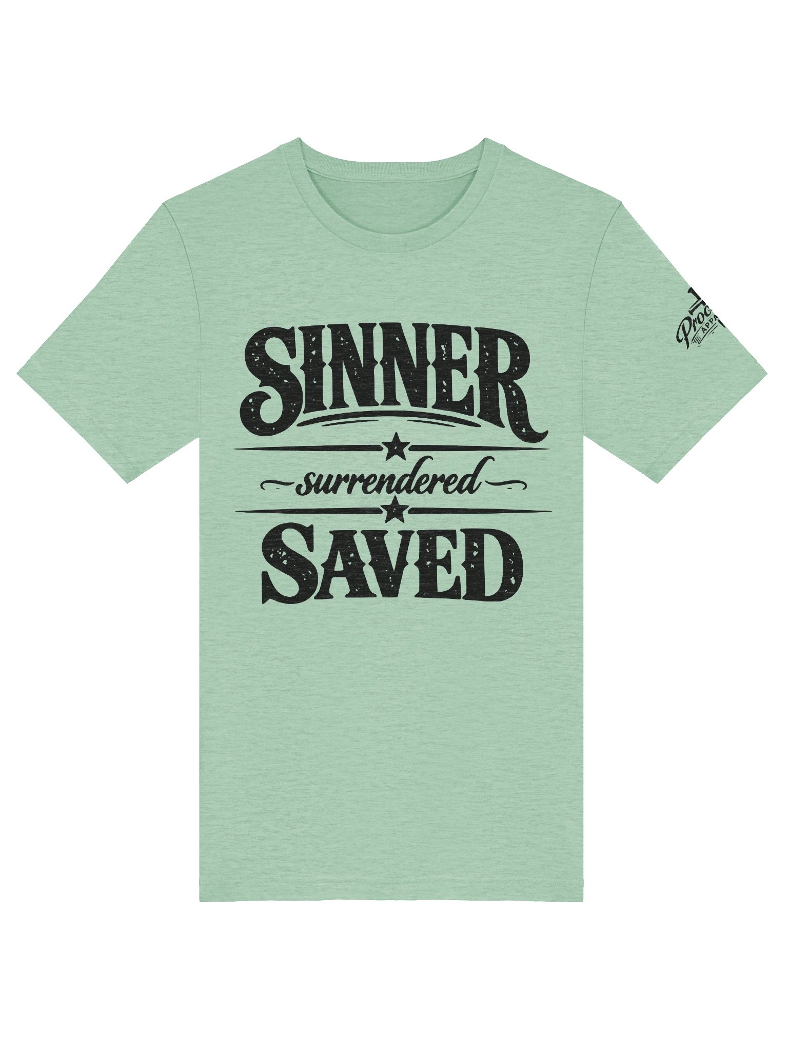 Sinner Surrendered Saved - Dark Print product image (40)