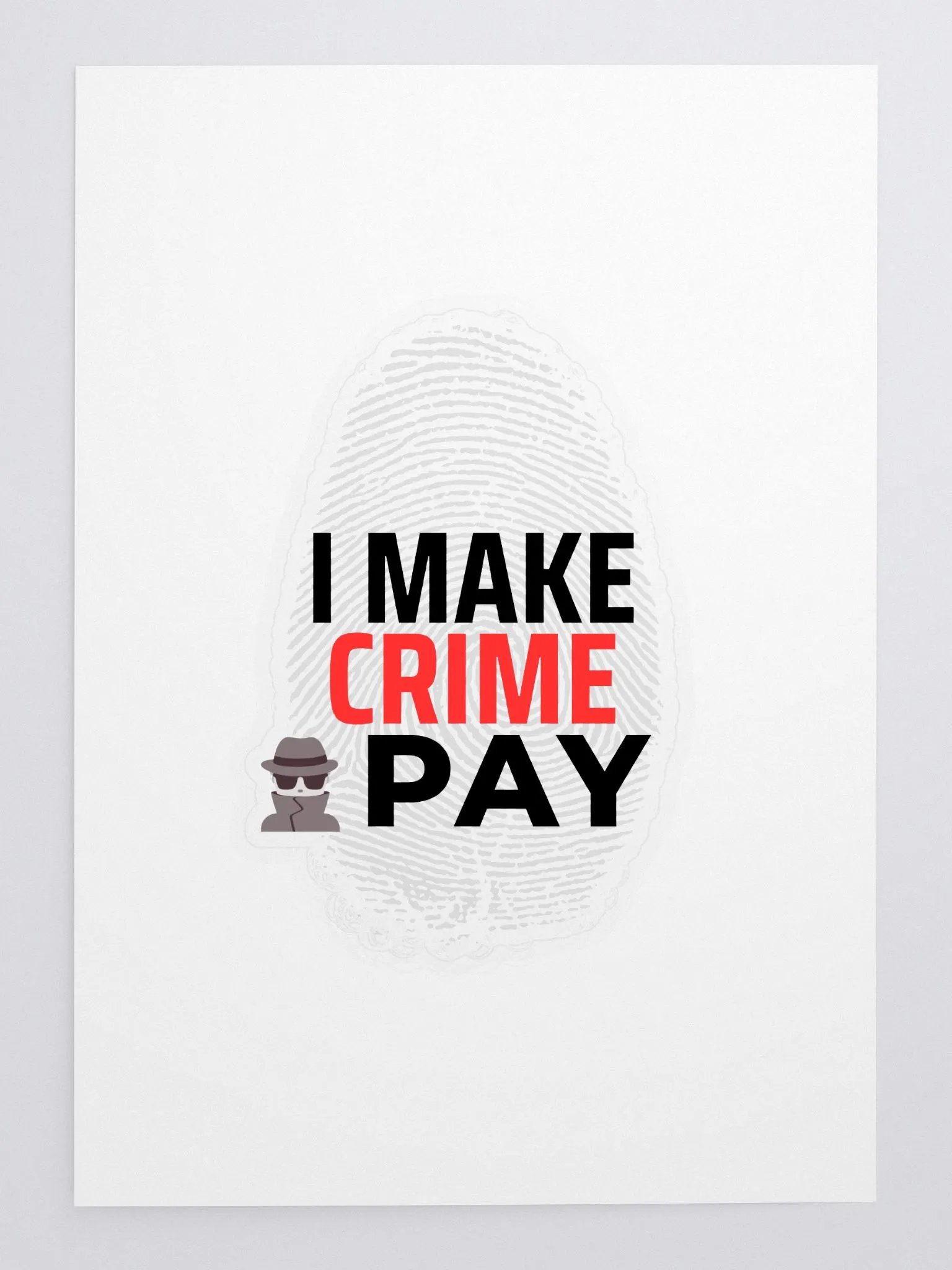 I Make Crime Pay Sticker product image (3)