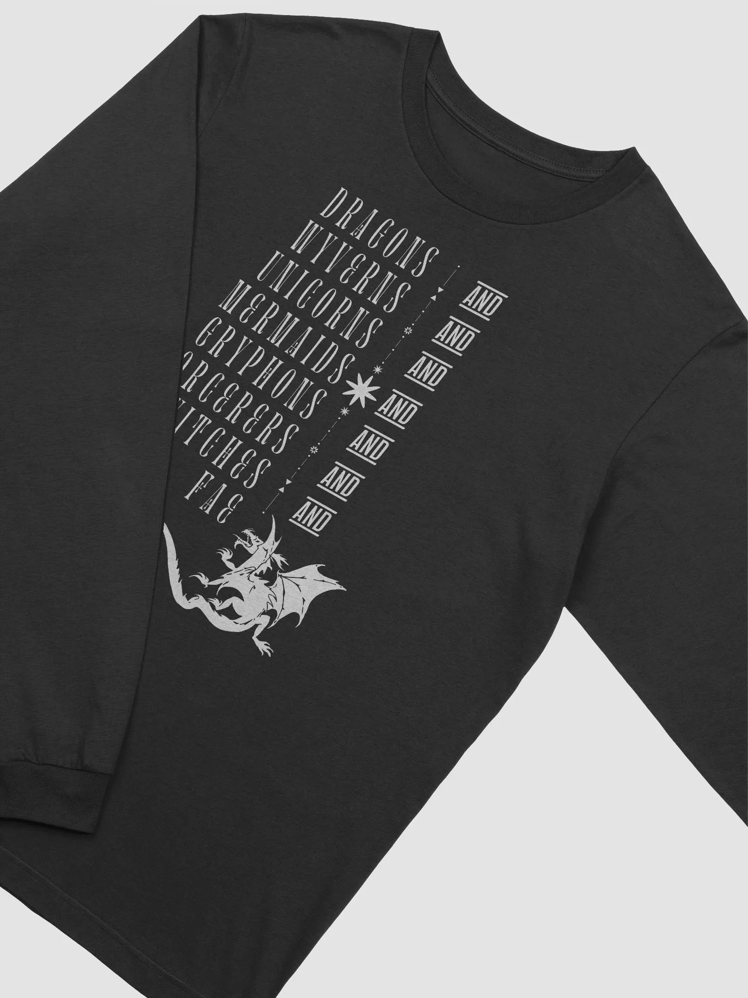 Fantasy Creatures Soft Long-Sleeve Tee product image (29)