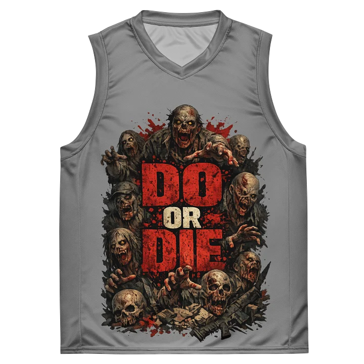 Decayed Menace All-Over Basketball Jersey product image (2)
