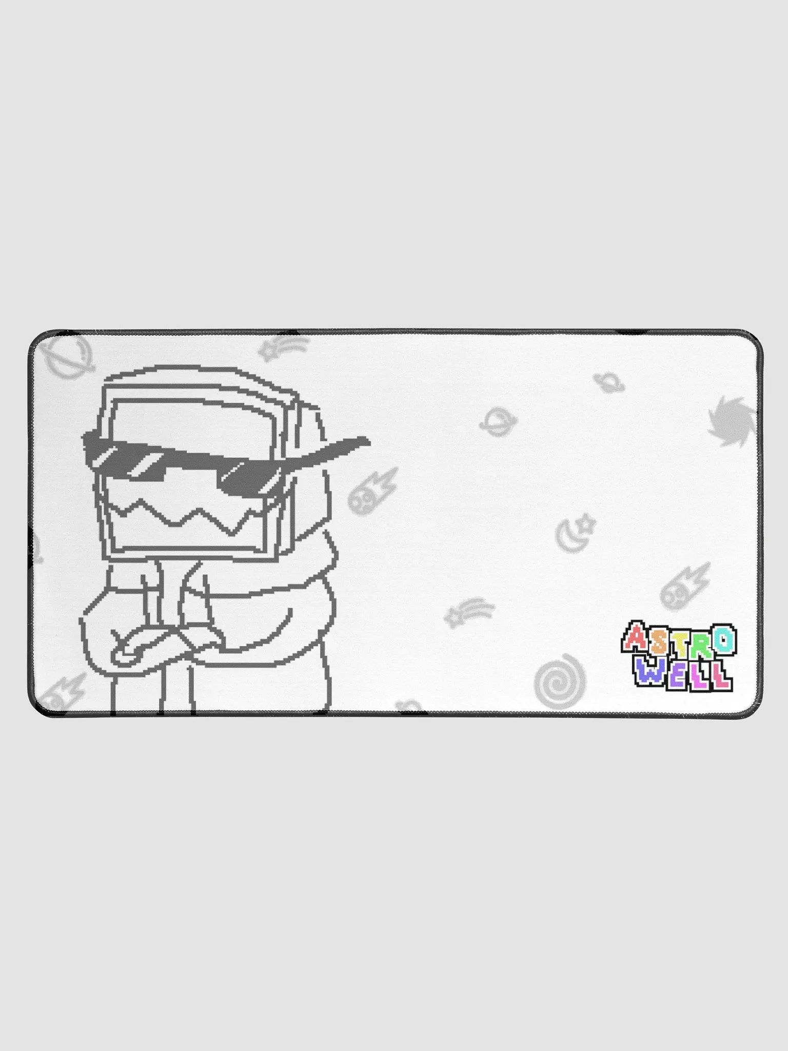 Astrowell Pixel Desk Mat (Light Mode) product image (1)