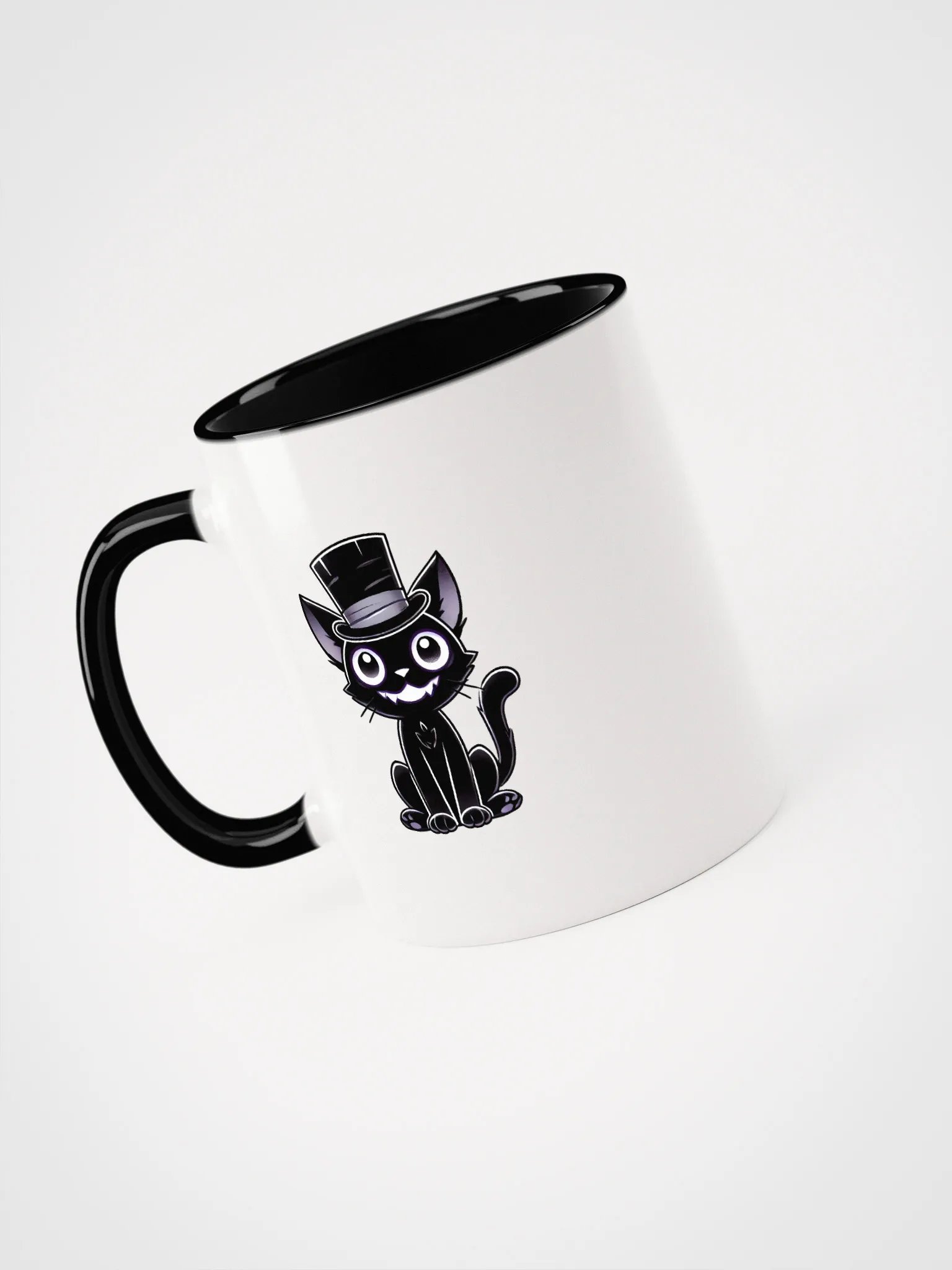 Black Cat Top Hat Mug product image (38)