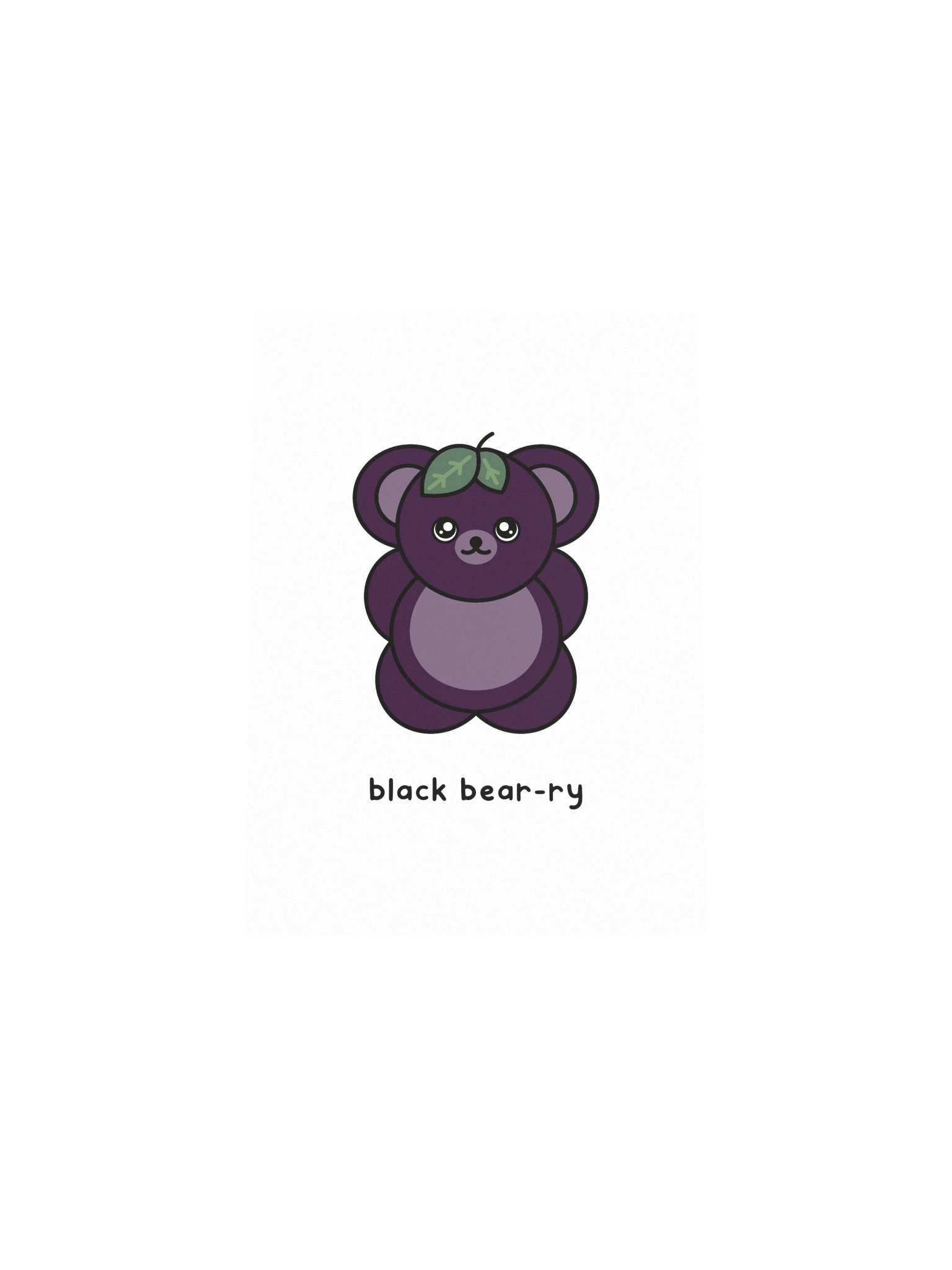 black bear-ry print product image (4)
