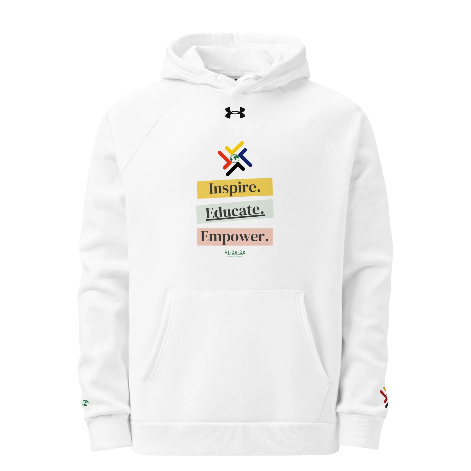 Inspire. Empower. Educate. Premium Unisex Under Armour® Hoodie product image (1)