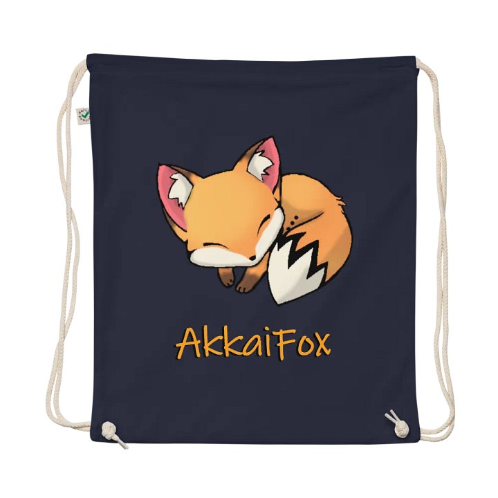 Sleepy Fox Drawstring Bag product image (1)