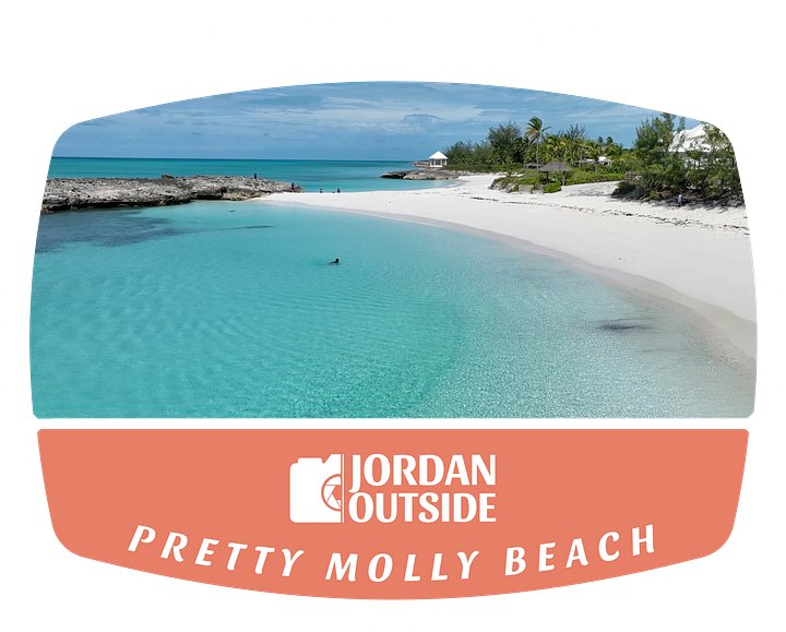 Pretty Molly Beach, Little Exuma, Bahamas (Dark Edition) product image (2)
