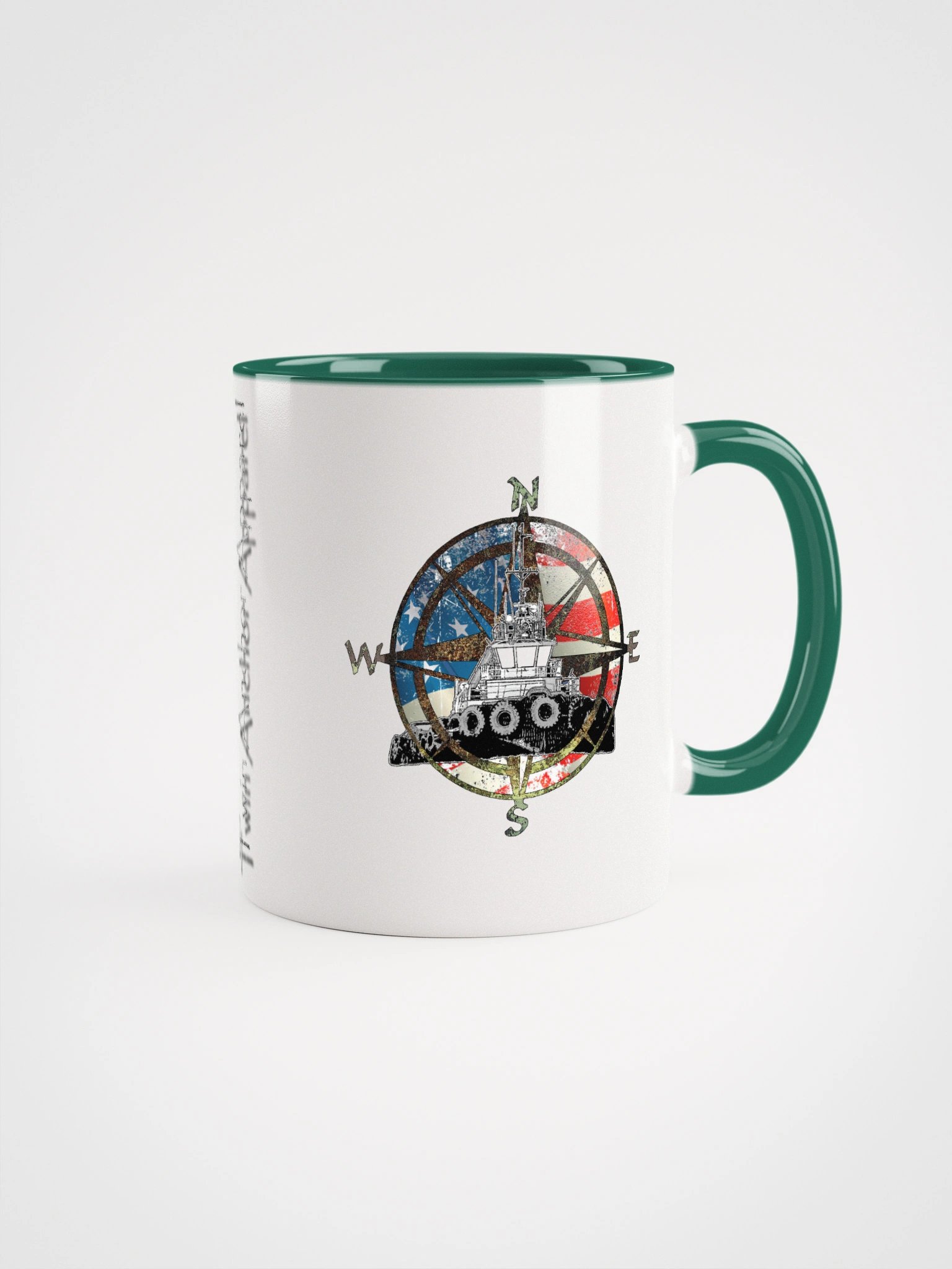 Compass Rose Marshall Foss & Flage Mug 11oz & 15oz product image (1)