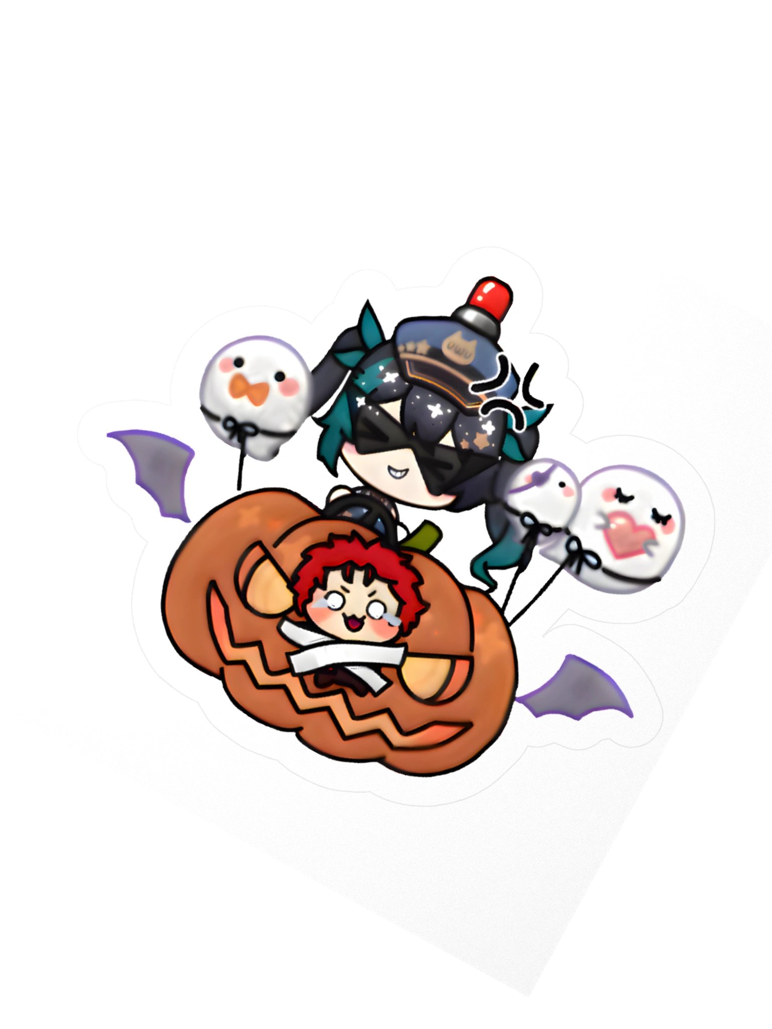 Evil Pumpkin Buki Sticker product image (2)