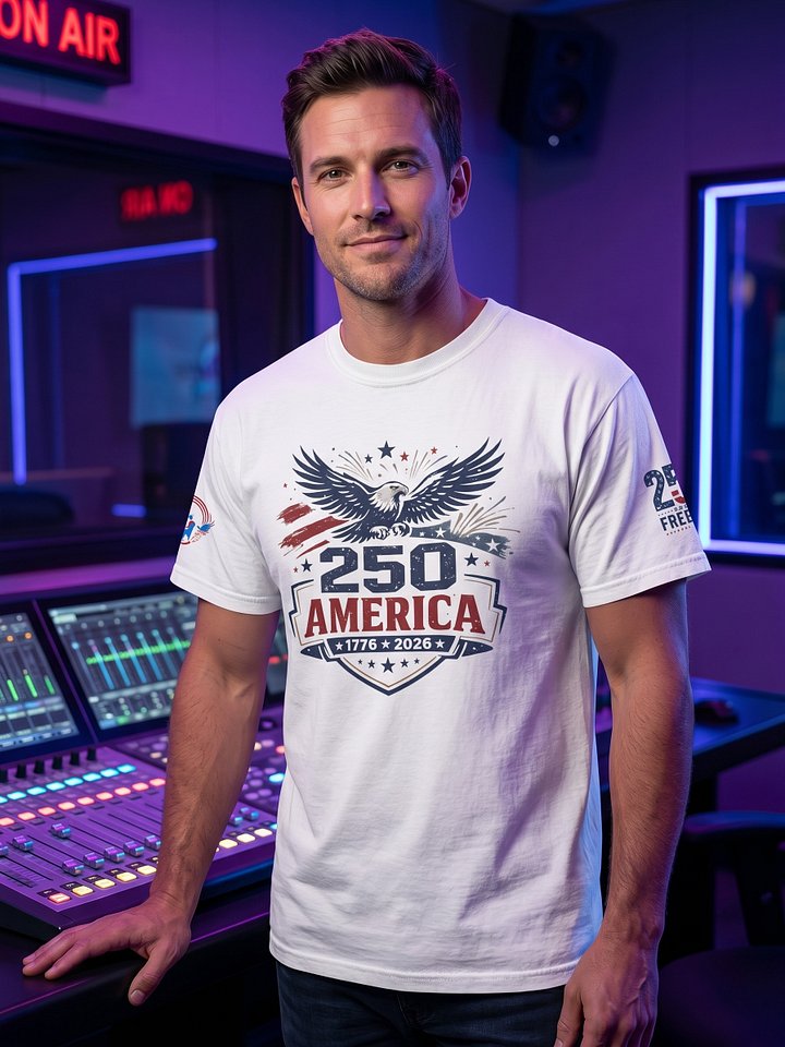 The America 250 Shield Edition – Heavyweight Heritage Tee product image (1)