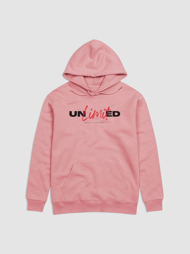 'Unlimited: Make it Happen' Unisex Eco Hoodie product image (1)
