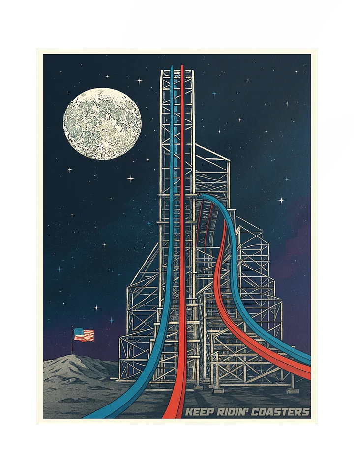 AF1 - Keep Ridin' Coasters | 18x24" Poster product image (1)