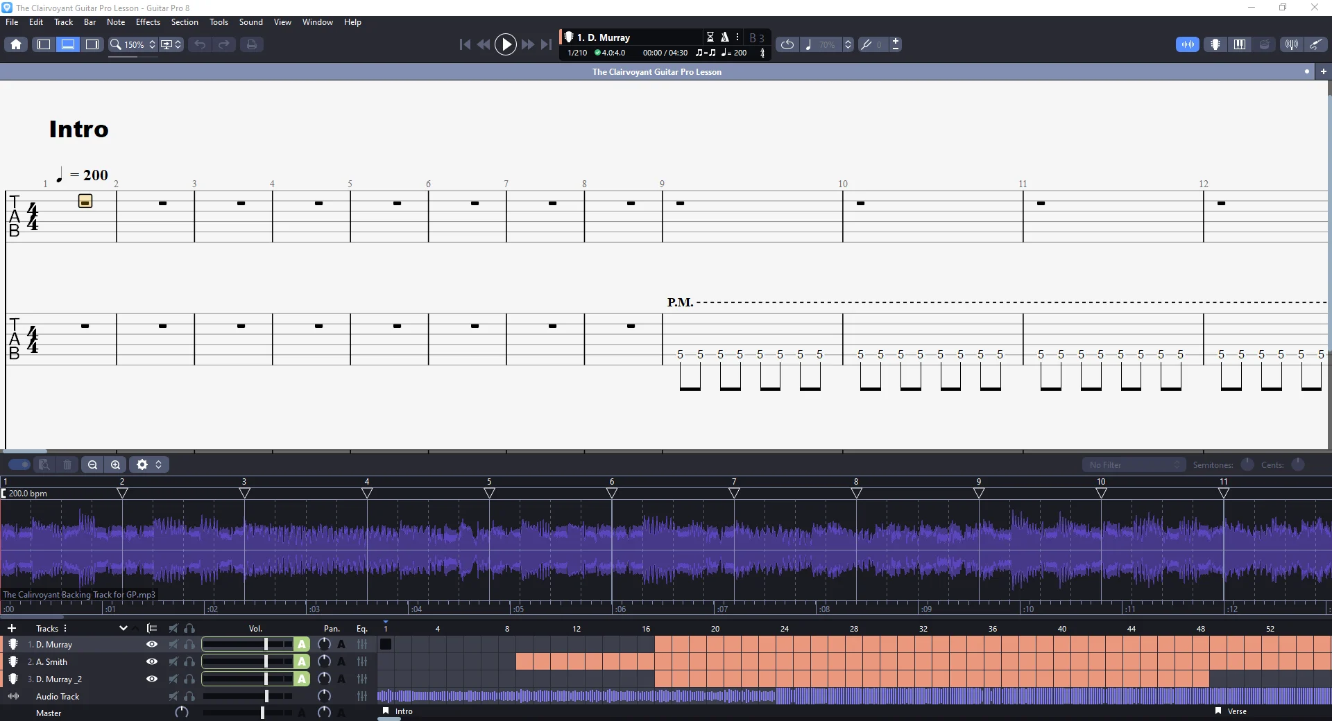 The Clairvoyant | PDF Tab + Guitar Pro | Iron Maiden product image (2)