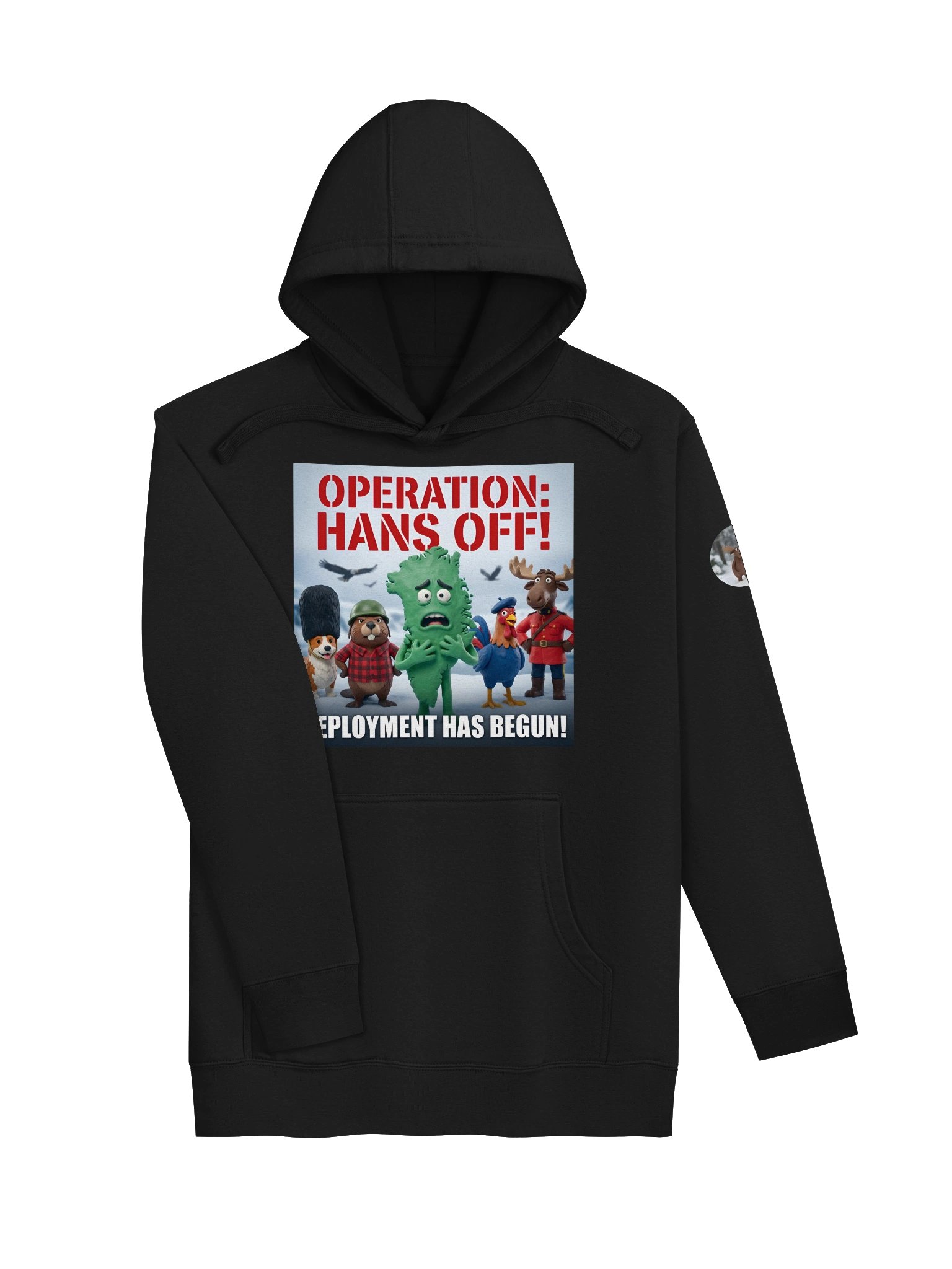 Operation: Hans Off! | Character Lineup Hoodie (Black) product image (3)