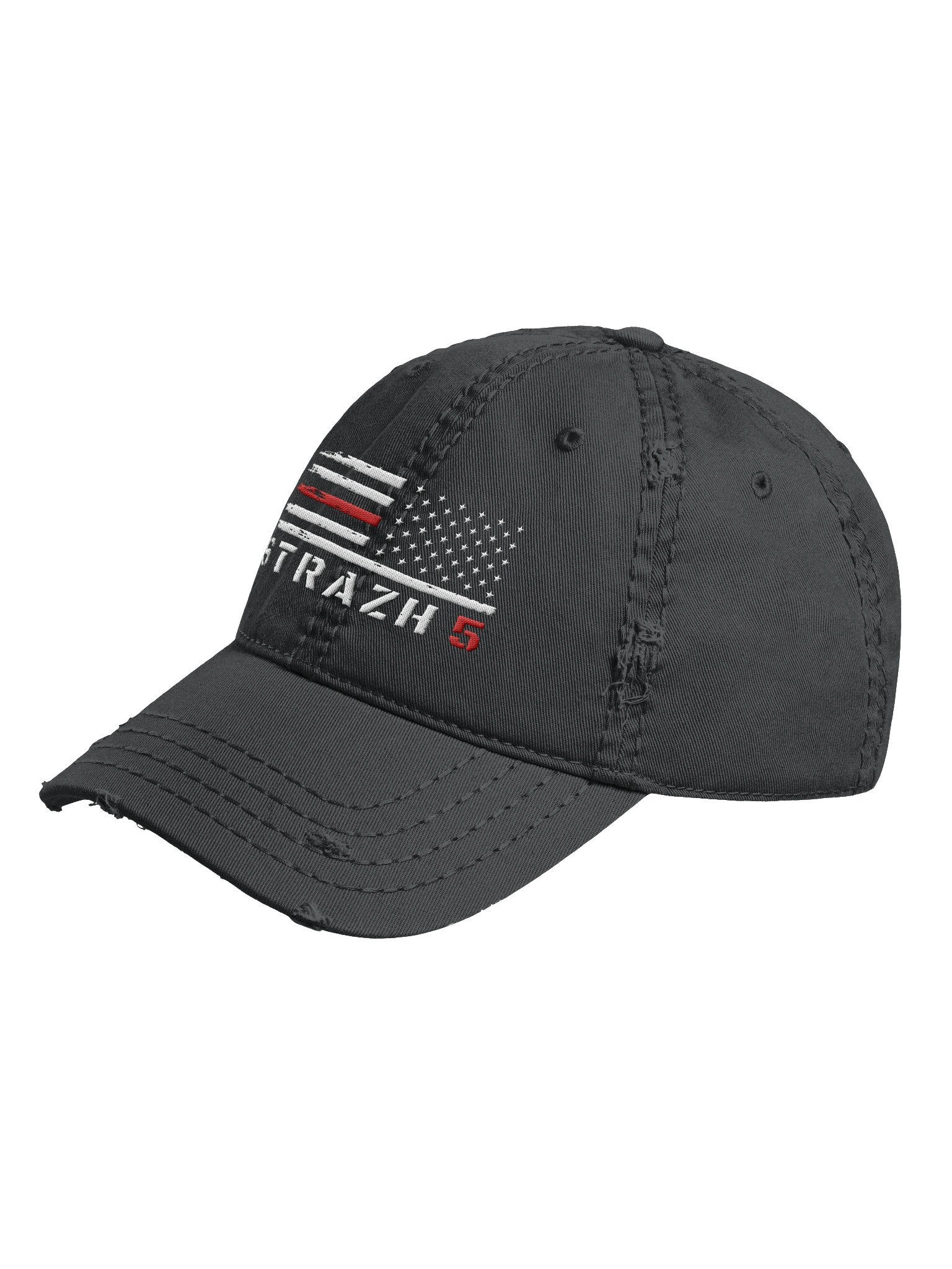 STRAZH 5 Distressed Flag Cap product image (3)