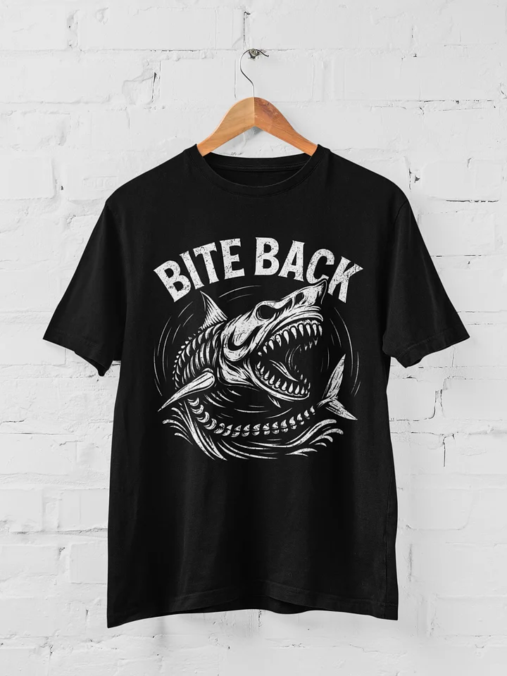 Shark Skeleton Streetwear T-shirt product image (1)