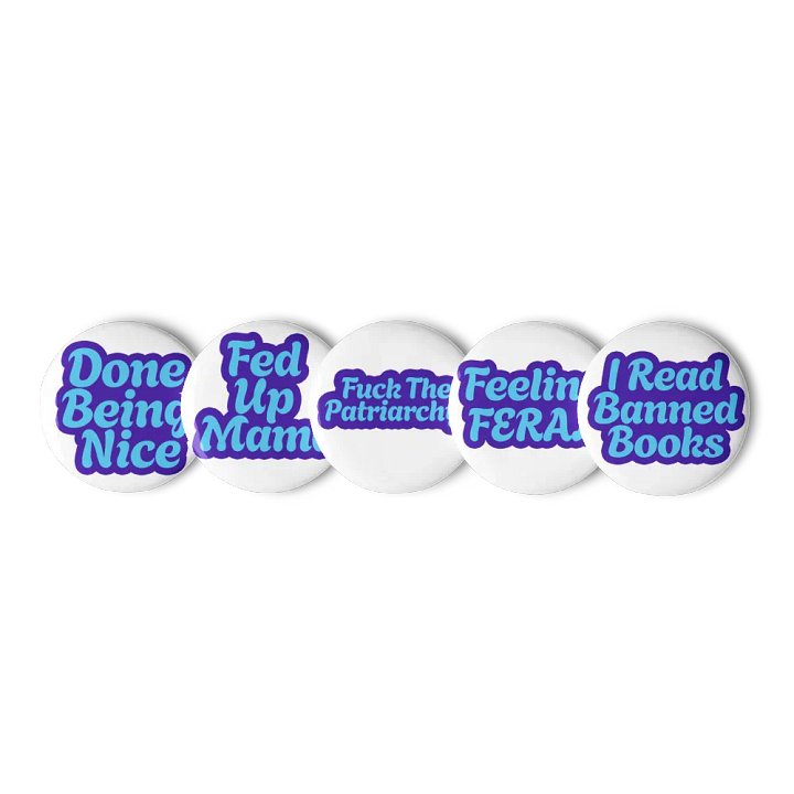 Rebel Chic Pin Button Set product image (3)