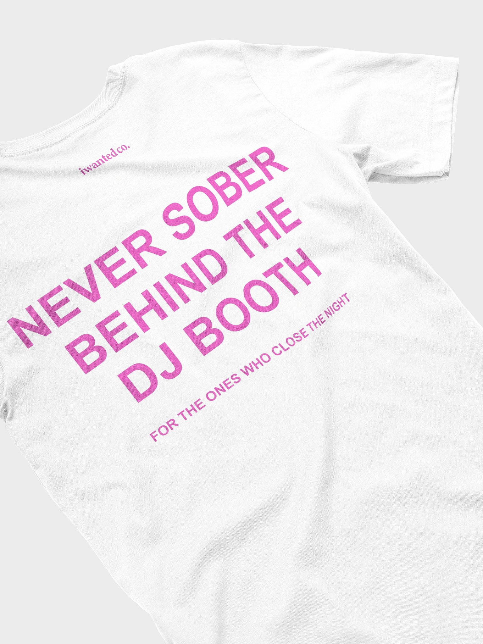 Off Duty / Never Sober Behind The DJ Booth Tee product image (6)