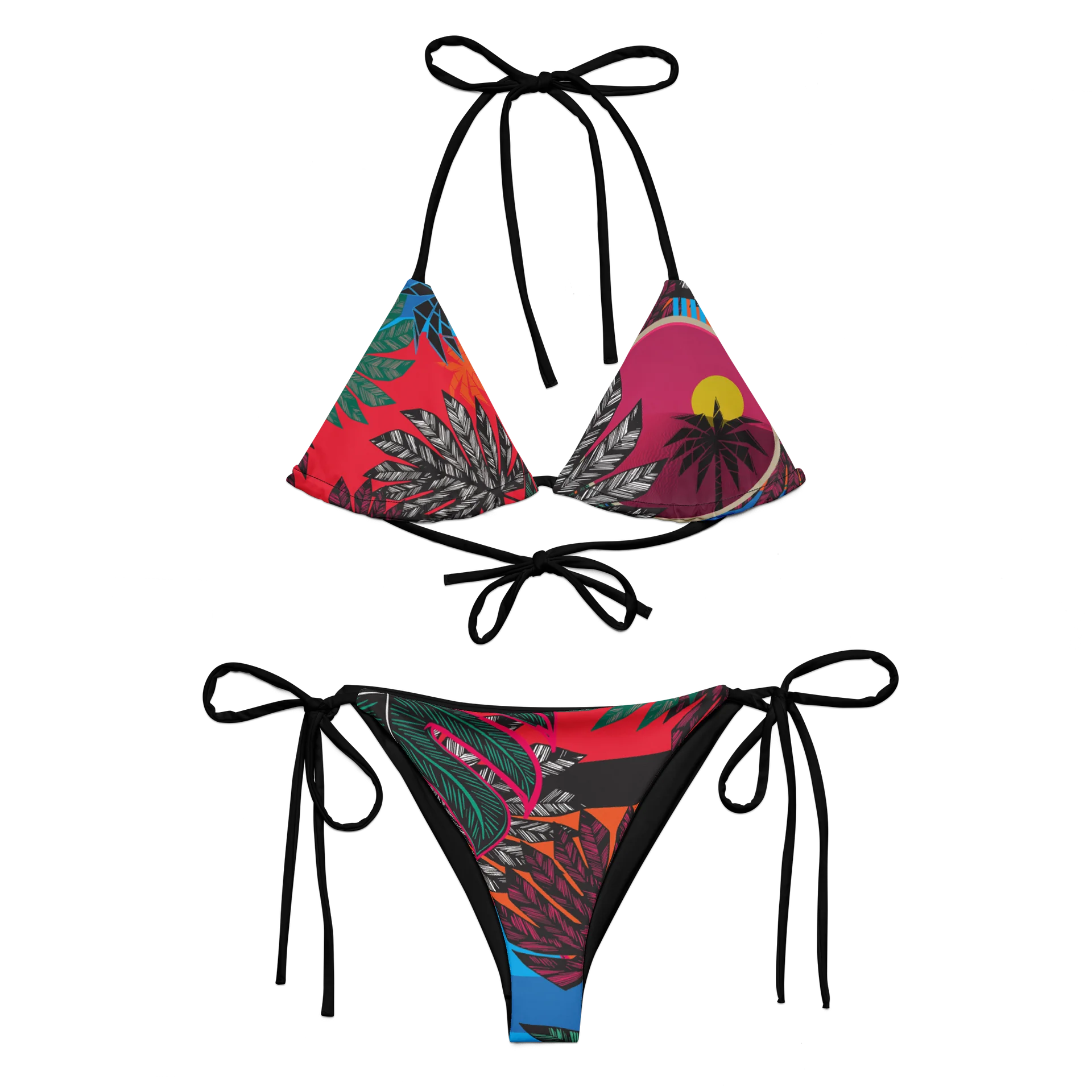 Tropical Vision-Recycled String Bikini product image (3)
