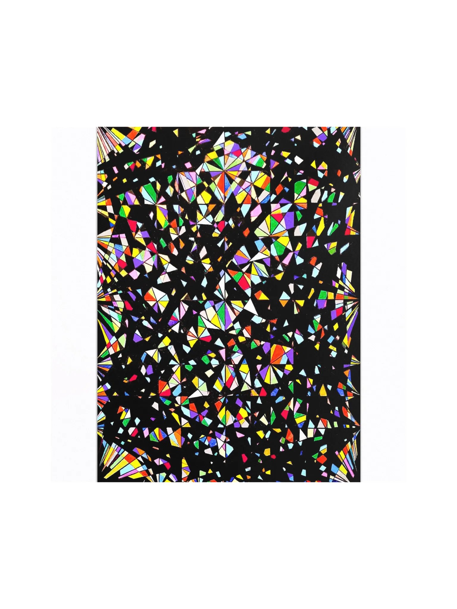 The Crystals Network (Unframed) Fine Art Print product image (1)