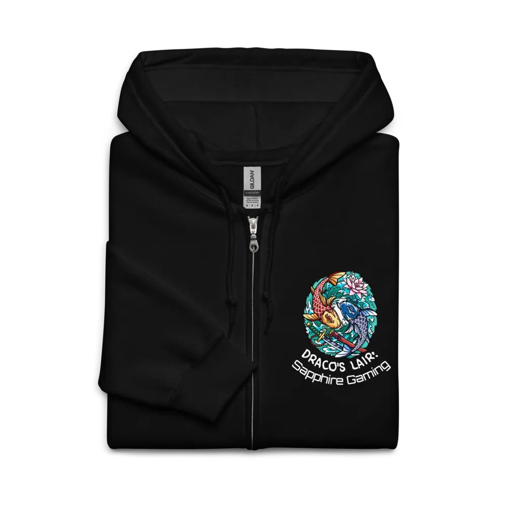 S i S | Sapphire Gaming Zip Hoodie product image (6)