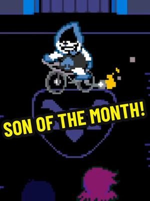 Son of the month 💯 #deltarune #undertale #lancer 