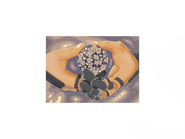 Prosthetic Flowers Print product image (1)