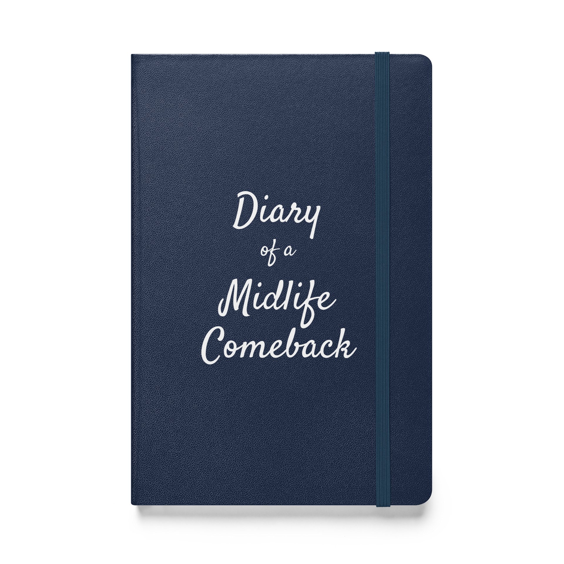 Diary of a Midlife Comeback Lined Blank Journal product image (1)