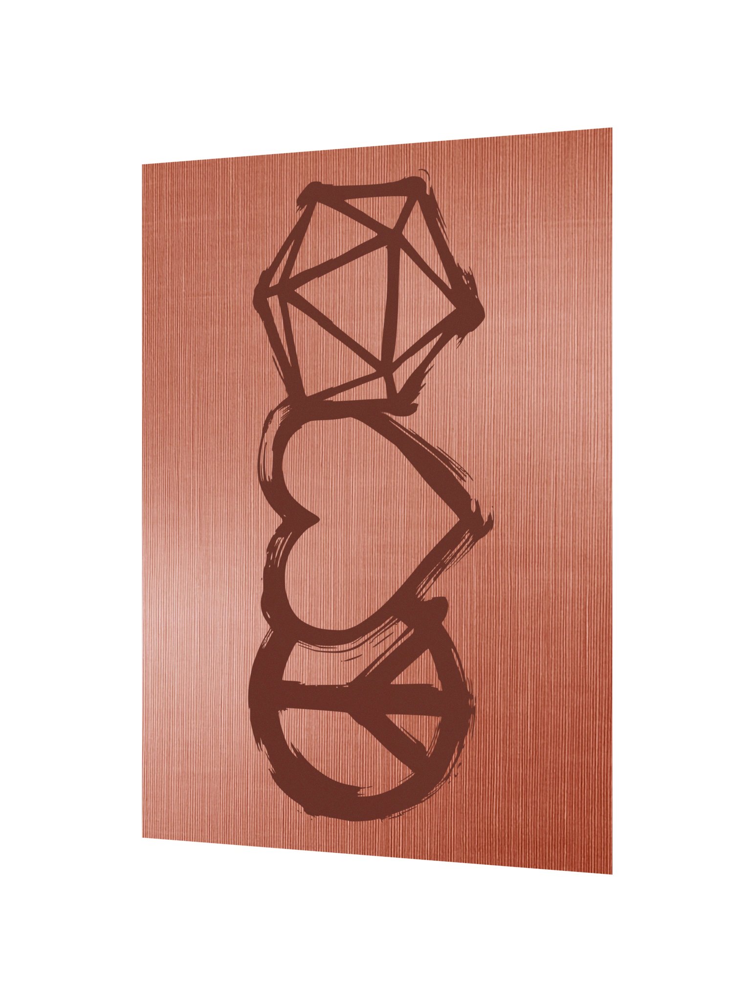 Pink Peace Love D20 Board Game Room Poster product image (2)