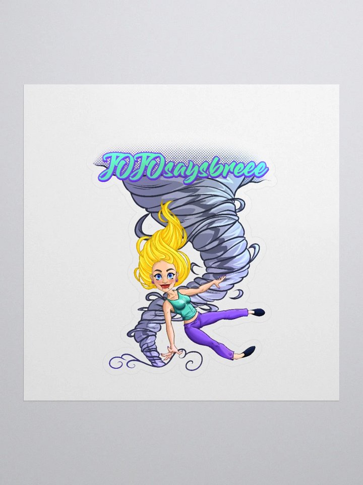 NEW! Storm Mom Sticker product image (1)